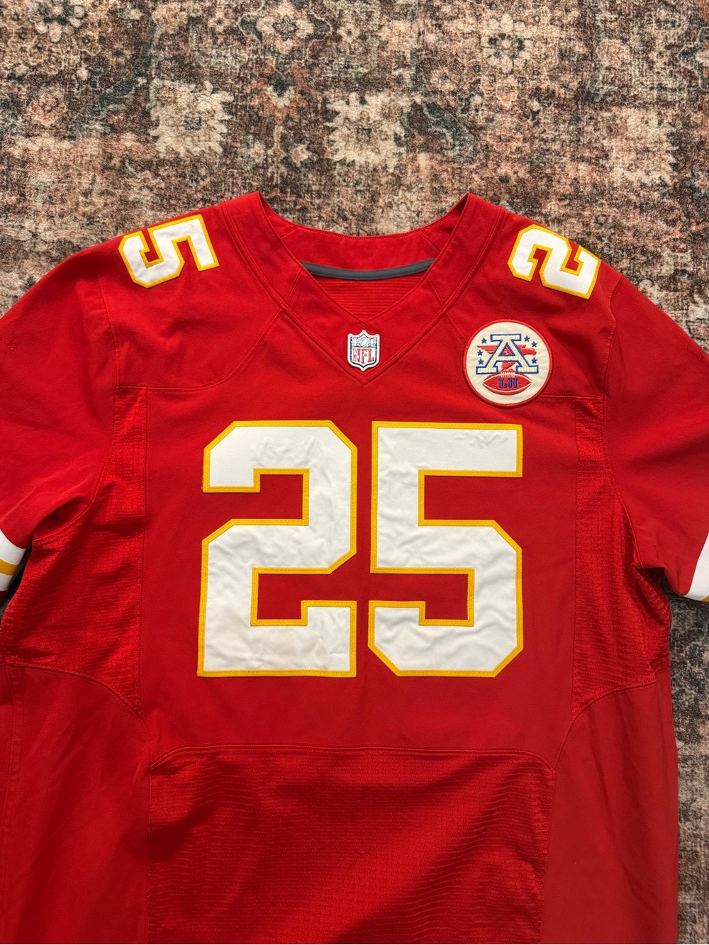 Nike Kansas City Chiefs Jamaal Charles #25 NFL Football Jersey Red size 52 XXL